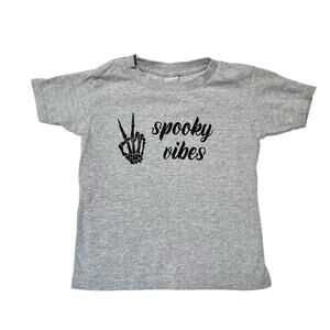 Spooky Vibes Halloween Graphic Tee Size 4T